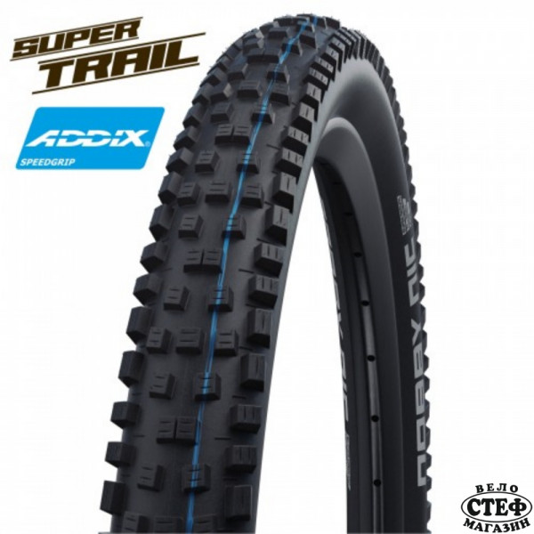 Гума MTB 27,5" Schwalbe Nobby Nic Evolution,Addix,APX,SnakeSkin,Tubeless Easy , 27,5 x 2,60 , сгъваема