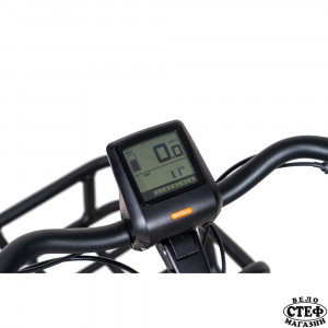 20 инча е-велосипед товарен велосипед CHRISSON eCARGO с 8 скорости Shimano Acera сив мат