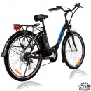 Градски електрически велосипед Longwise City 27,5 черен