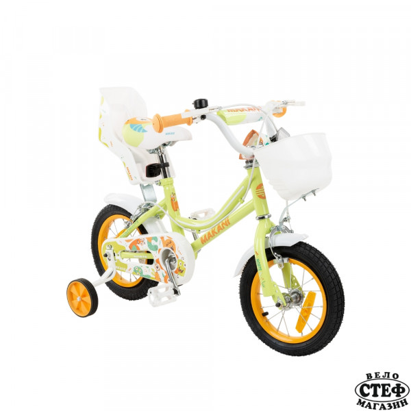 Makani Детски велосипед 12" Norte Green