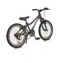 ВЕЛОСИПЕД СЪС СКОРОСТИ 20" TUCANA ЧЕРЕН