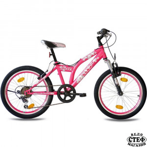 Детски велосипед KCP Jett SF, 6 скорости Shimano Tourney RD-TZ500-GS
