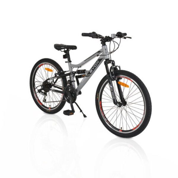 Велосипед със скорости 24" Adventura grey