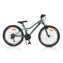 Велосипед със скорости 24" Zante green