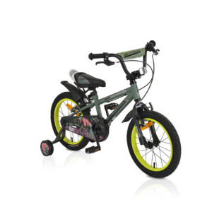 Детски велосипед 16" Monster зелен