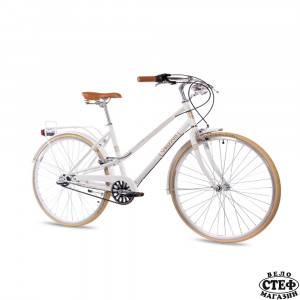 28 цола градски велосипед дамски CHRISSON OLD CITY с 3 скорости Shimano Nexus черен мат