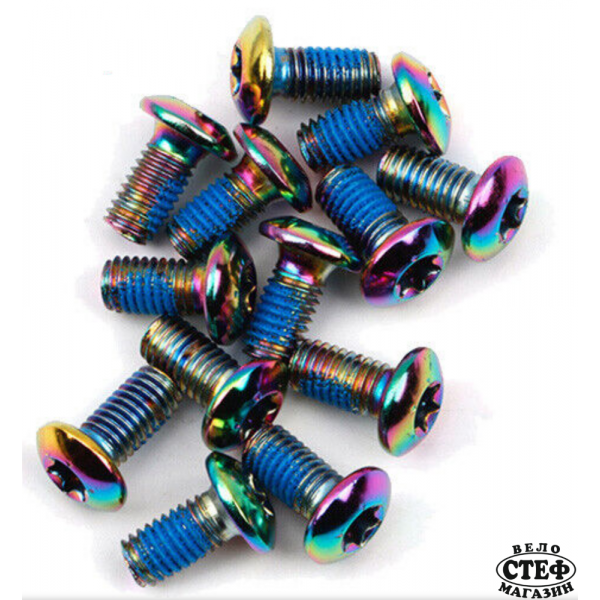 12 бр. Неръждаеми болтове за диск Pro Oil Slick M5 X 10 mm