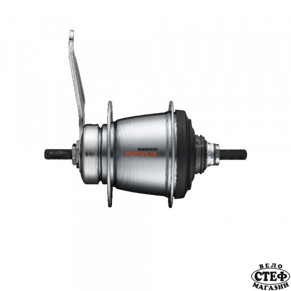 ЗАДНА ГЛАВИНА С ВЪТРЕШНИ СК. SHIMANO NEXUS SG-C3001-7C-DX, 7 СК., 32H, 127X175.5MM, КОНТРА, СРЕБРИСТА, BULK