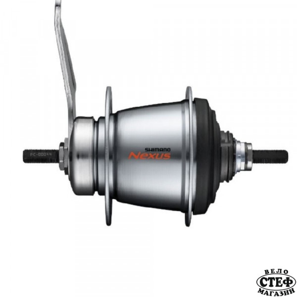 ЗАДНА ГЛАВИНА С ВЪТРЕШНИ СК. SHIMANO NEXUS SG-C3001-7C-DX, 7-СК., С КОНТРА, 36H, 127X184MM, СРЕБРИСТА, BULK