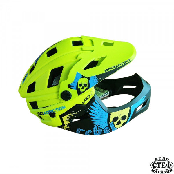 BIKESPORT, HELMET FULL FACE KS11