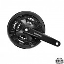 КУРБЕЛ SHIMANO FC-MT101 170ММ 40X30X22T 9 СК ЧЕРЕН