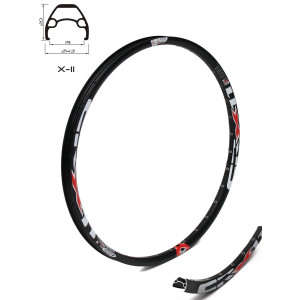 Шина CROSSER X-11 26" 36H черен с айлети