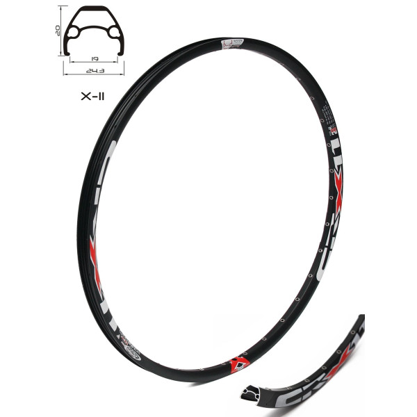Шина CROSSER X-11 28"/29" 32H черен с айлети