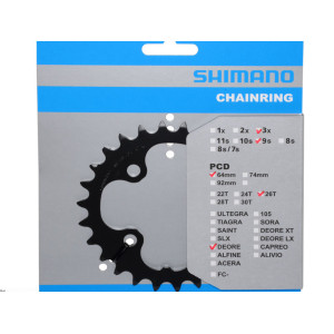 Венец Shimano Deore FC-M590