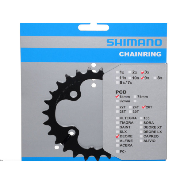 Венец Shimano Deore FC-M590